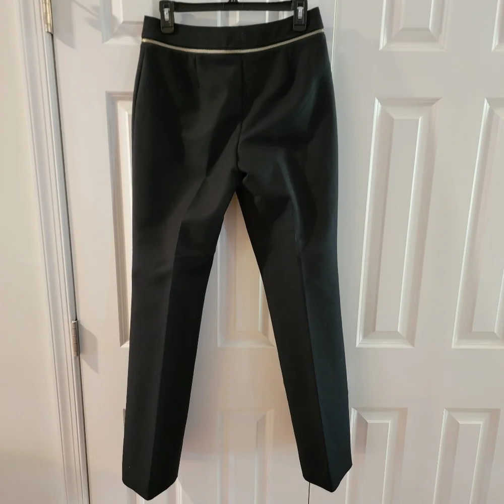 Michael Michael‎ Kors Black Zipper Waist Pants Women's Size 4